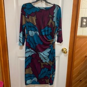 TALBOT'S BOLD COLORED DRESS